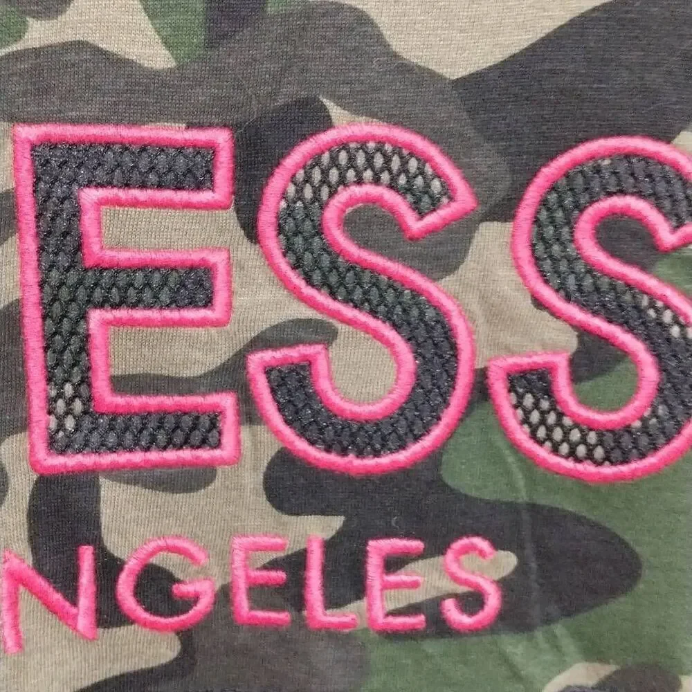 Guess Los Angeles Camo T-shirt Medium - Picture 10 of 10